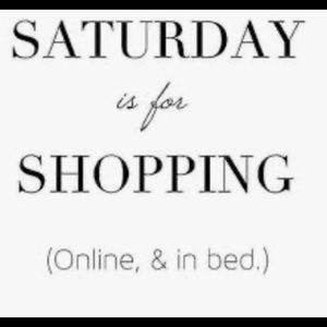Saturday is for shopping